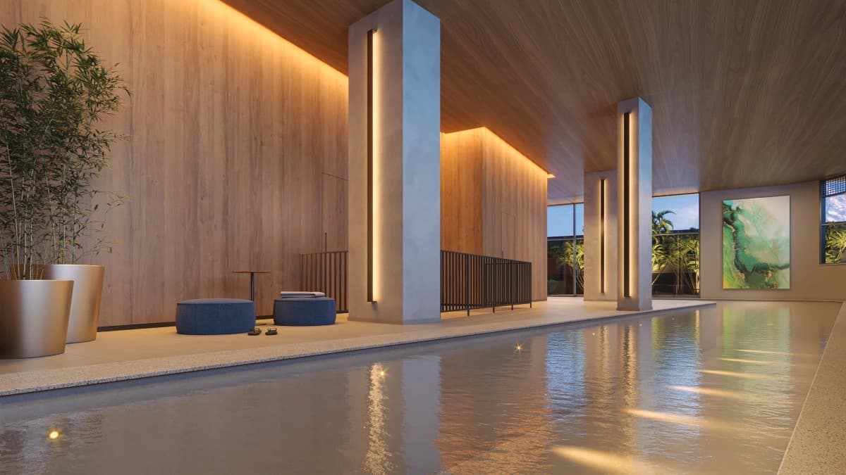 Perspectiva ilustrada do Acervo Residences Alphaville