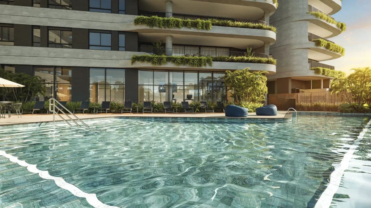 Perspectiva ilustrada do Acervo Residences Alphaville