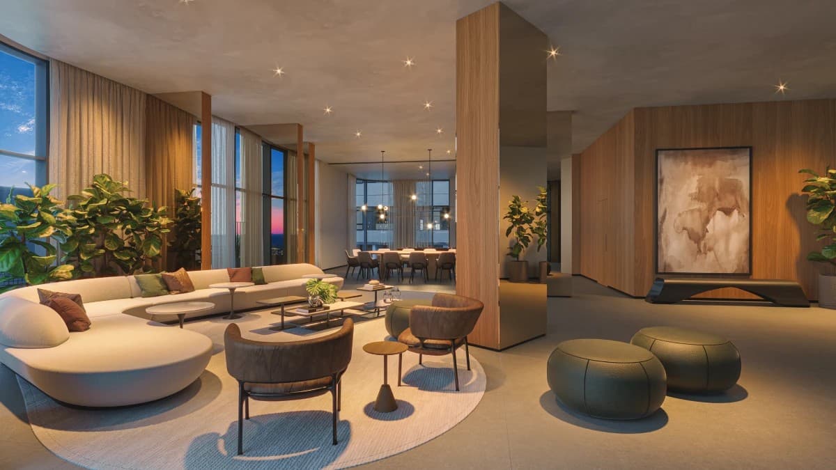 Perspectiva ilustrada do Acervo Residences Alphaville